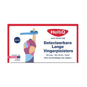 Heltiq Detectable Long Finger Plasters Textile 180x20mm