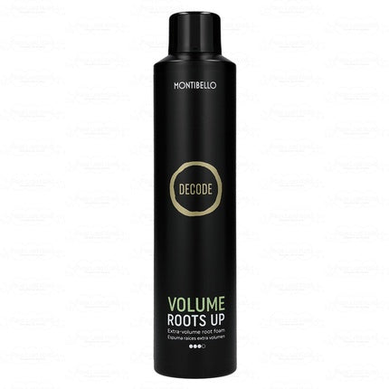 Montibello Decode Volume Roots Up Mousse For Hair Adding Volume 300ml