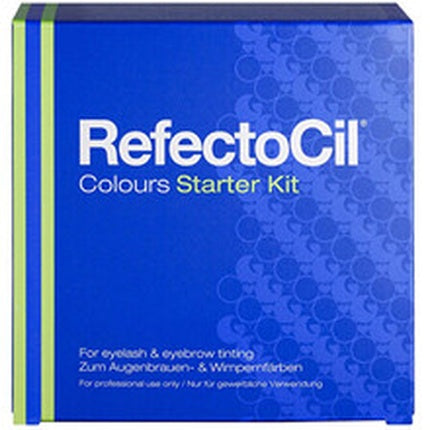 Refectocil Starter Set For Coloring Eyebrows And Eyelashes Colors