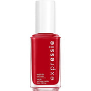Essie Expressie Nail Polish Quick Dry Formula Vegan Angled Brush Red Pink Nail Varnish 190 Seize The Minute 10ml