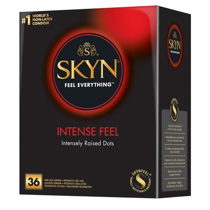 Skyn Feel Everything Feel Intense Non-Latex Condoms 36 Pack