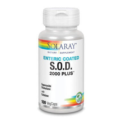 Solaray S O D 2000 Plus 100 Vcaps
