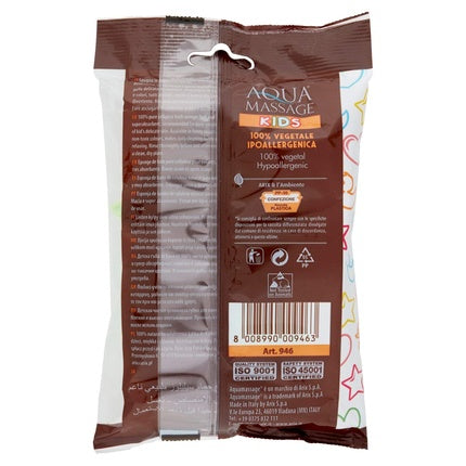 Pema Aqua Massage Sponge for Kids made of Pure Cellulose - Assorted Models and Colors