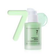 numbuzin No.7 Mild Green Soothing Serum for Acne-prone Skin and Sensitive Redness 1.69 fl oz