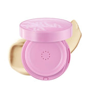 UNLEASHIA Touch Not the Pink Glass Cushion 21N Hyaline