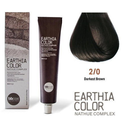 Bbcos Earthia Color Nathue Complex 20 Darkest Brown 100ml