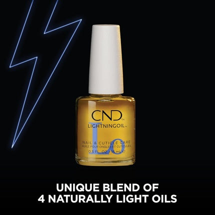 CND Lightning Oil - Lightning-Fast Absorption & Hydration for Nail & Cuticle Care