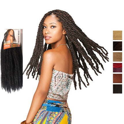 Sensationnel Reggae Braid Marley Braid - African Collection Synthetic Hair Braids