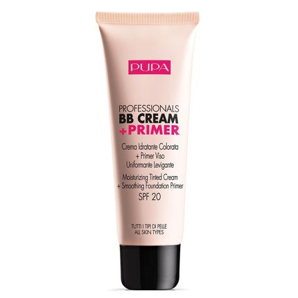 Pupa Professionals Bb Cream & Primer Spf20 Makeup Base For All Skin Types 002 Sand 50ml