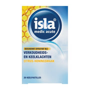 Isla Medic Acute Citrus-Honey Throat Pastilles - Soothing Throat Lozenges