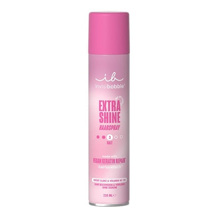 Invisibobble Extra Shine Hairspray with Instant Shine and UV Protection