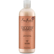 Shea Moisture Coconut & Hibiscus Curl & Shine Shampoo with Shea Butter, Coconut Oil, and Vitamin E - Family Size 16 Fl Oz