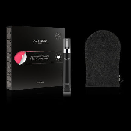 Marc Inbane Tander Perle With Free Exfoliating Mitt - Black