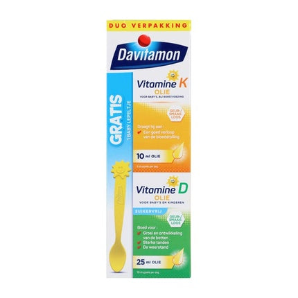 Davitamon Baby D+K 25 Mg Oil - Essential Vitamins For Infants