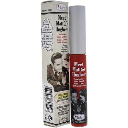 TheBalm Meet Matte Hughes Liquid Lipstick 6.5ml Honest