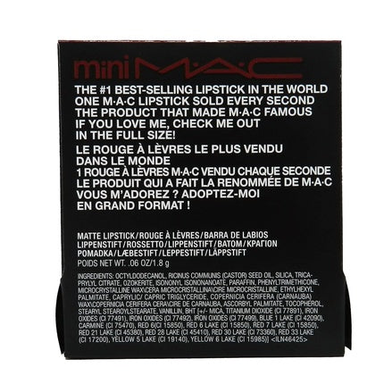 MAC Lipstick Mini MAC D For Danger