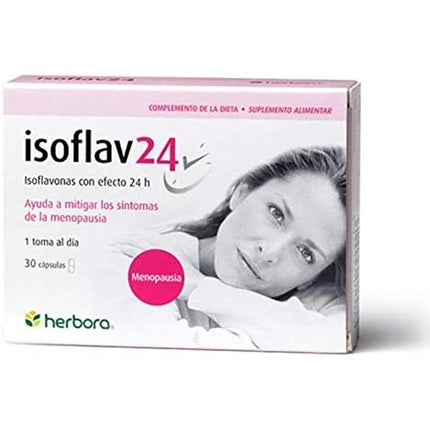 Herbora Isoflav 24 30 Vcaps X 560.35 Mg 30 Vegetable Capsules Herbora 500