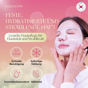 Kocostar Happy Hydrogel Mask 40 Min Firming Korean Face Mask Sheet