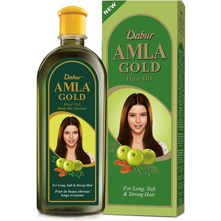 Dabur Amla Gold Hair Oil Enriched with Amla Almond and Henna 300ml