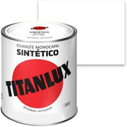 Titanlux Synthetic Nail Polish Matte White 750ml