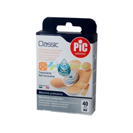 Pikdare Pic Classic Universal Bandage 40 Pieces Mix