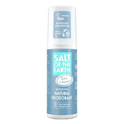 Salt Of The Earth Ocean Coconut Natural Deodorant Spray 100 Ml