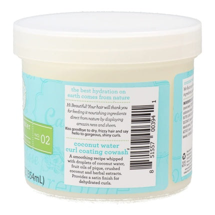 Coconut Water Curl Coating CoWash