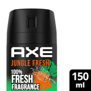 Axe Bodyspray Jungle Fresh Deodorant without Aluminum 150ml