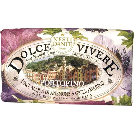 Nesti Dante Dolce Vivere Venezia Soap 250g with Flax, Rose Water, and Marine Lily