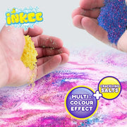 Inkee Galupy Mermaid Bath Dust Crackling Bath Salts for Kids Colorful Bath Additive