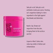 Nip + Fab Salicylic Fix Face Clay Mask 170ml