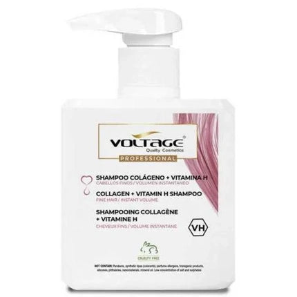 Voltage Cosmetics Collagen Vitamin H Shampoo 500ml