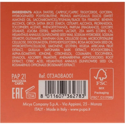 Push Me Up Firming Breast Enhancer by Pupa Milano for Women 5.07 Oz Cream