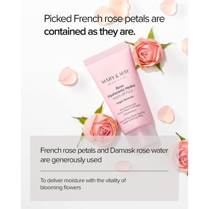 Mary & May Rose Hyaluronic Hydra Wash Off Pack 30g
