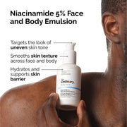 The Ordinary Face & Body Set Daily Skincare Routine with Niacinamide 5