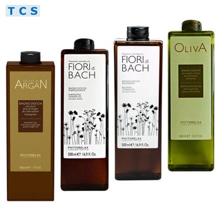 PHYTORELAX Shower Gel with Natural Essences 500ml - Pack of 4