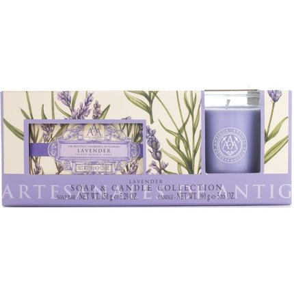 Gift Set with Candle - Lavender 2pcs