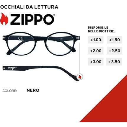 Zippo Reading Glasses with Soft Line Frame for Men