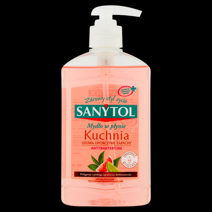 Sanytol Kitchen Antibacterial Liquid Soap 250ml