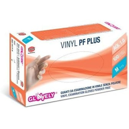 Rays Vinyl Examination Gloves Powder Free 100 Pieces S