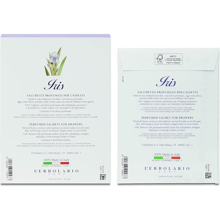 L'Erbolario Iris Wardrobe Sachet