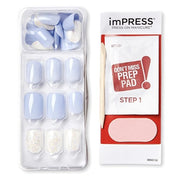 Kiss ImPress Press-On Manicure Short Length Nails Lavender Whisper