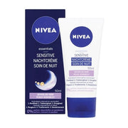 Nivea Essentials Night Cream Sensitive Spf 15