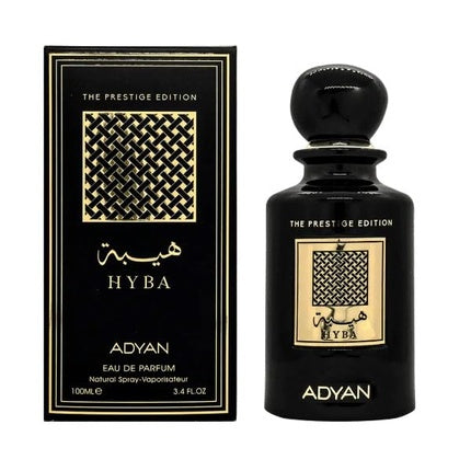 Hyba Eau de Parfum for Women 100ml Exquisite Citrus Floral Scent with Orchid, Sandalwood, and Vanilla Base Notes Romantic and Alluring