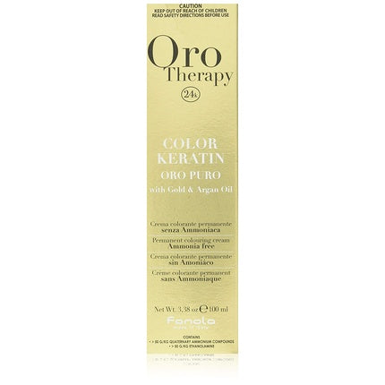 Fanola Oro Therapy Color Keratin Puro 7.1 Ash Blonde 100ml