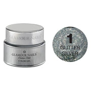 Vip Gel Glitter 01 Silver - 5 Milliliters