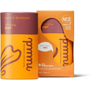 Nuud Natural Vegan Deodorant Orange X Ginger Stick