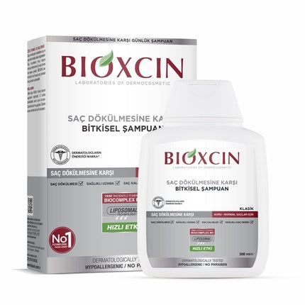 Bioxcin Shampoo Against Hair Loss Natural Shampoo for Normal & Dry Hair