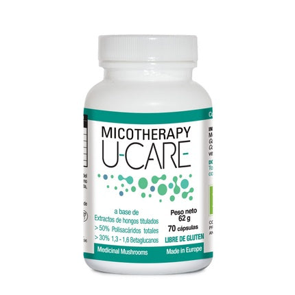 Avd Reform Ucare 70 Capsules Mix Of 5 Mushrooms Bio Micotherapy