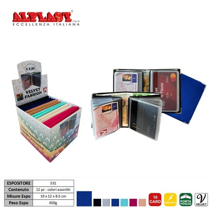Alplast Velvet Fashion 12 Pieces Alplast Art.531 Piece 1